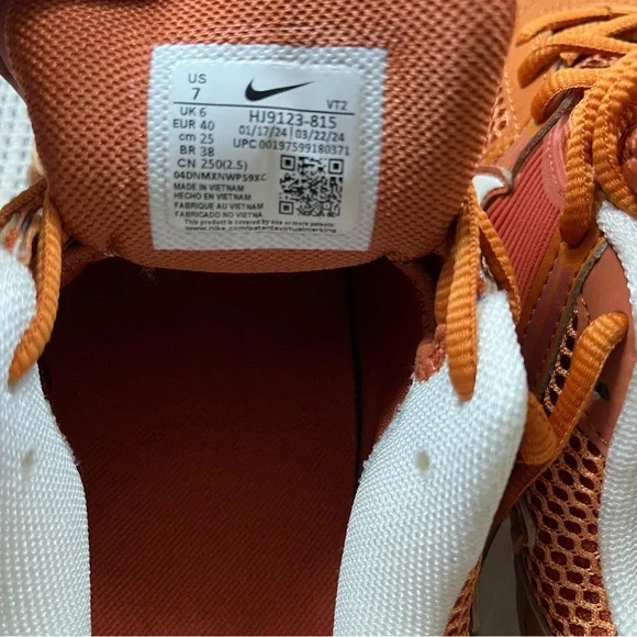 Nike Air Zoom Vomero 5 Monarch Mens Size 7 - Picture 6 of 6